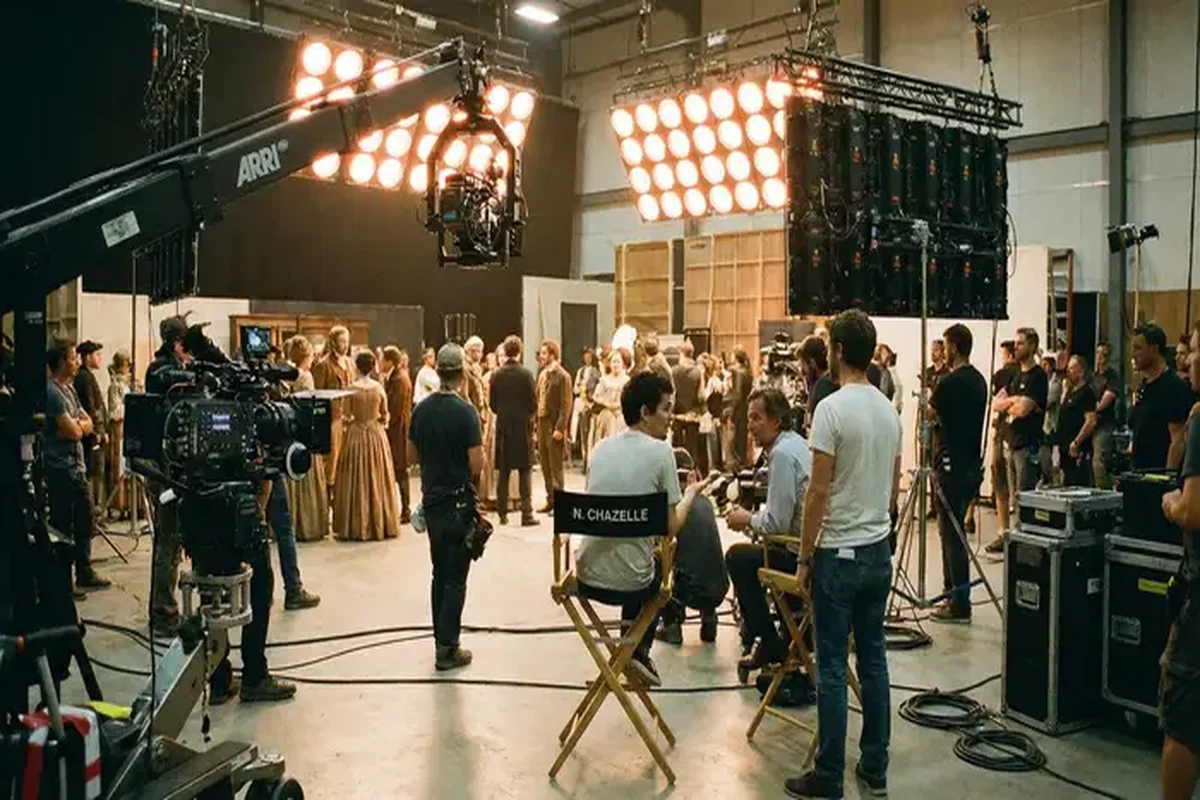 麻豆专业影视拍摄现场实景